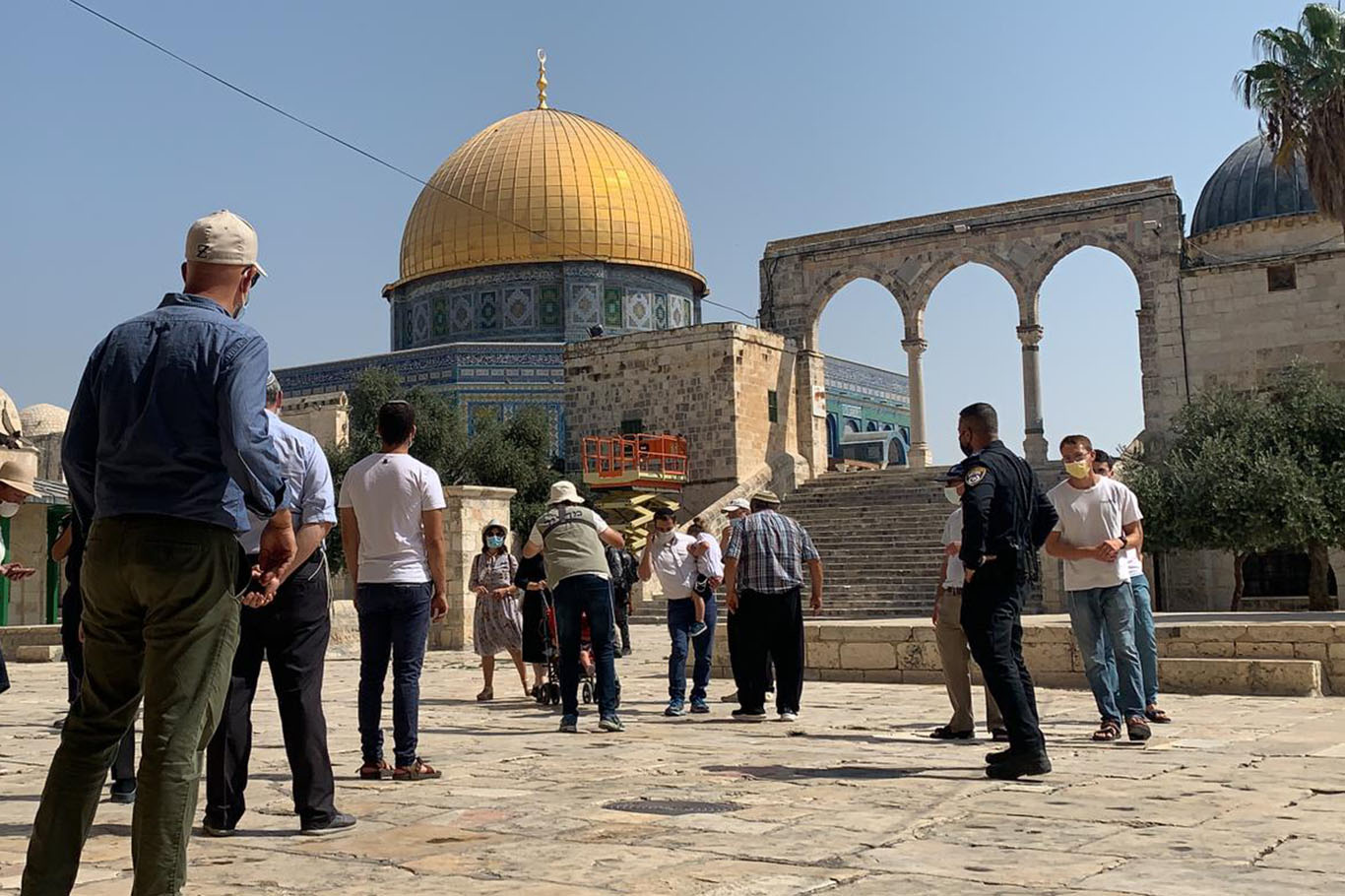 176 مستوطناً يقتحمون المسجد الأقصى ويؤدون طقوساً تلمودية بحماية قوات الاحتلال