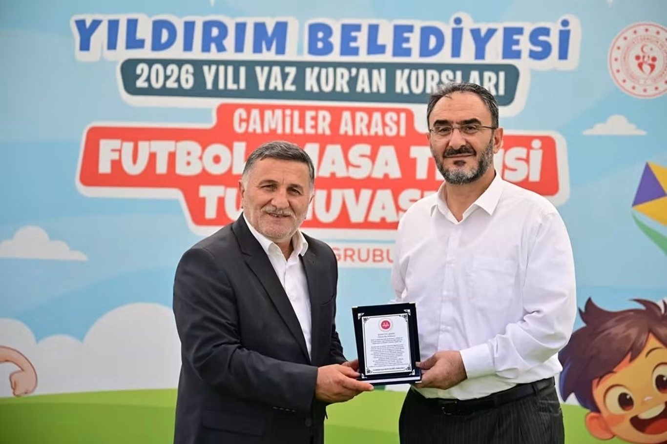 Bursa'da Kur'an kursu öğrencileri sahada buluştu