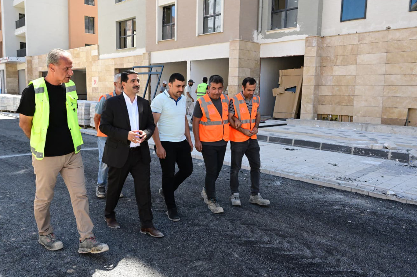 Malatya'da bin konut ile 800 iş yerinin yapımları sürüyor