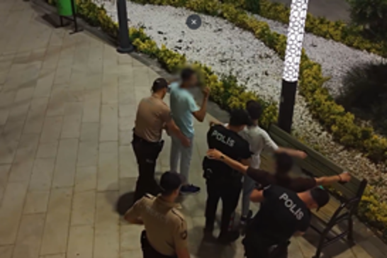 Gaziantep'te huzurlu parklar uygulamasında 7 aranan şahıs yakalandı