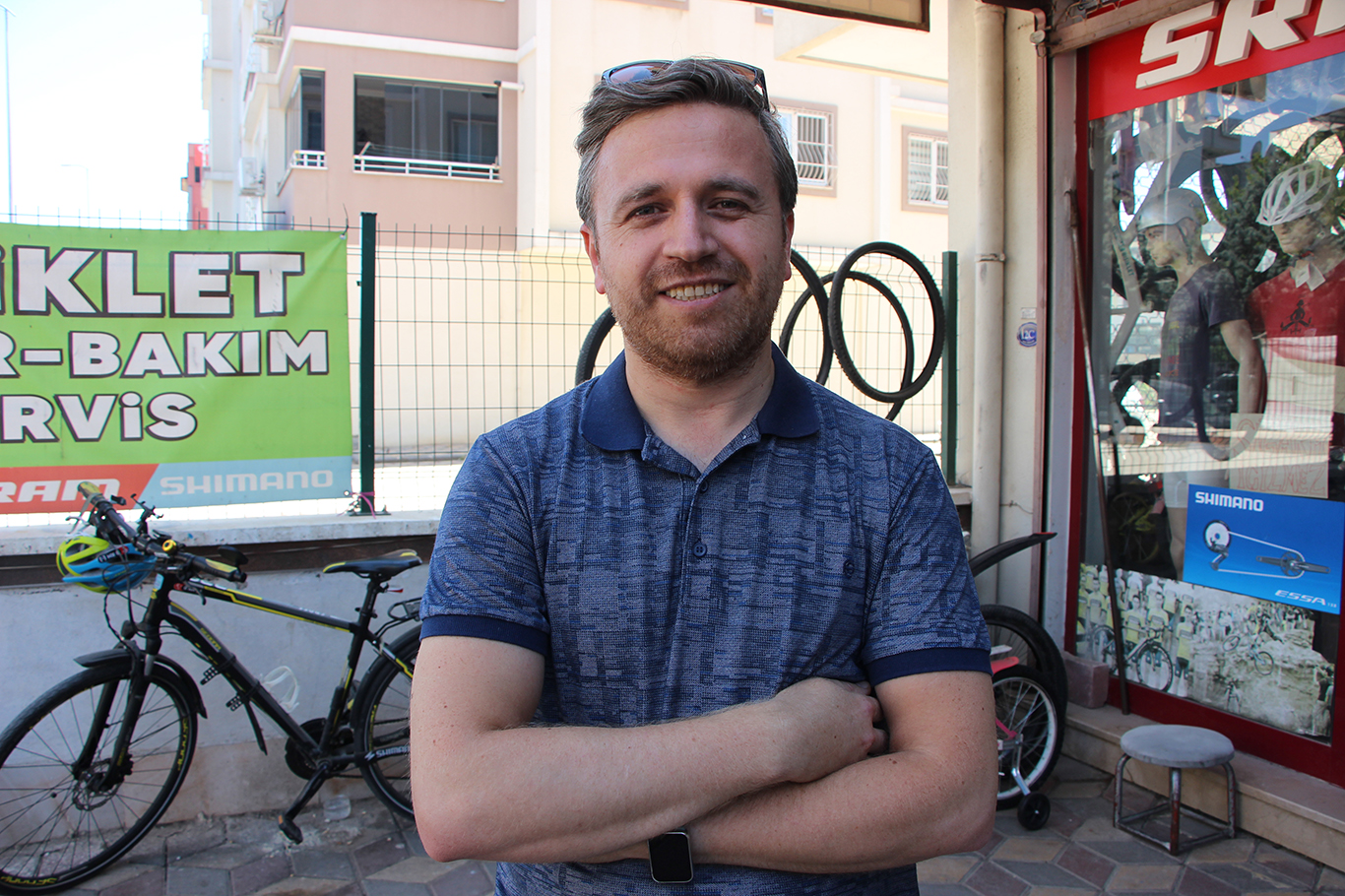 Bisikletçiler Derneği Gaziantep Temsilcisi İbrahim Kılıç