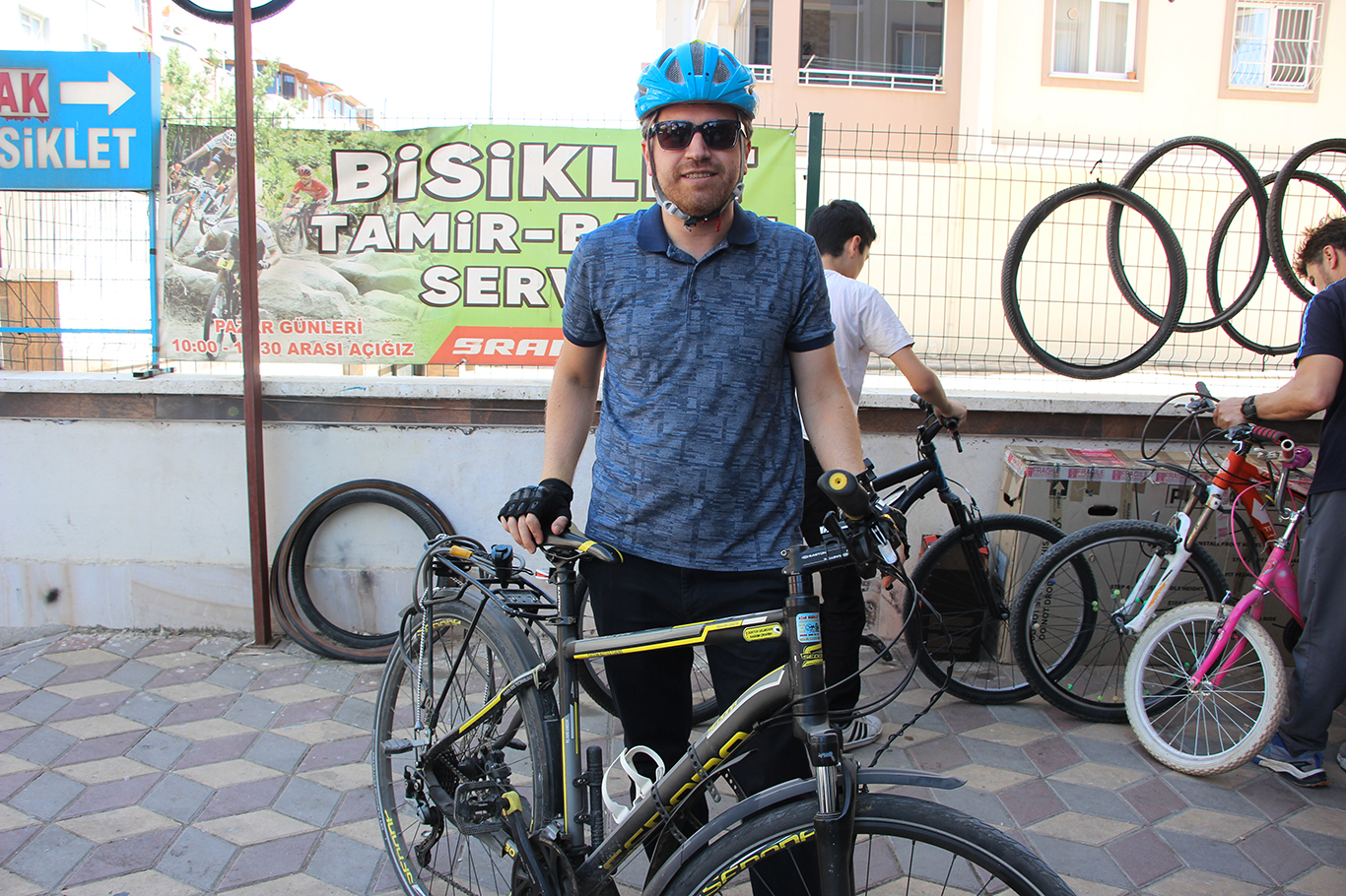 Bisikletçiler Derneği Gaziantep Temsilcisi İbrahim Kılıç