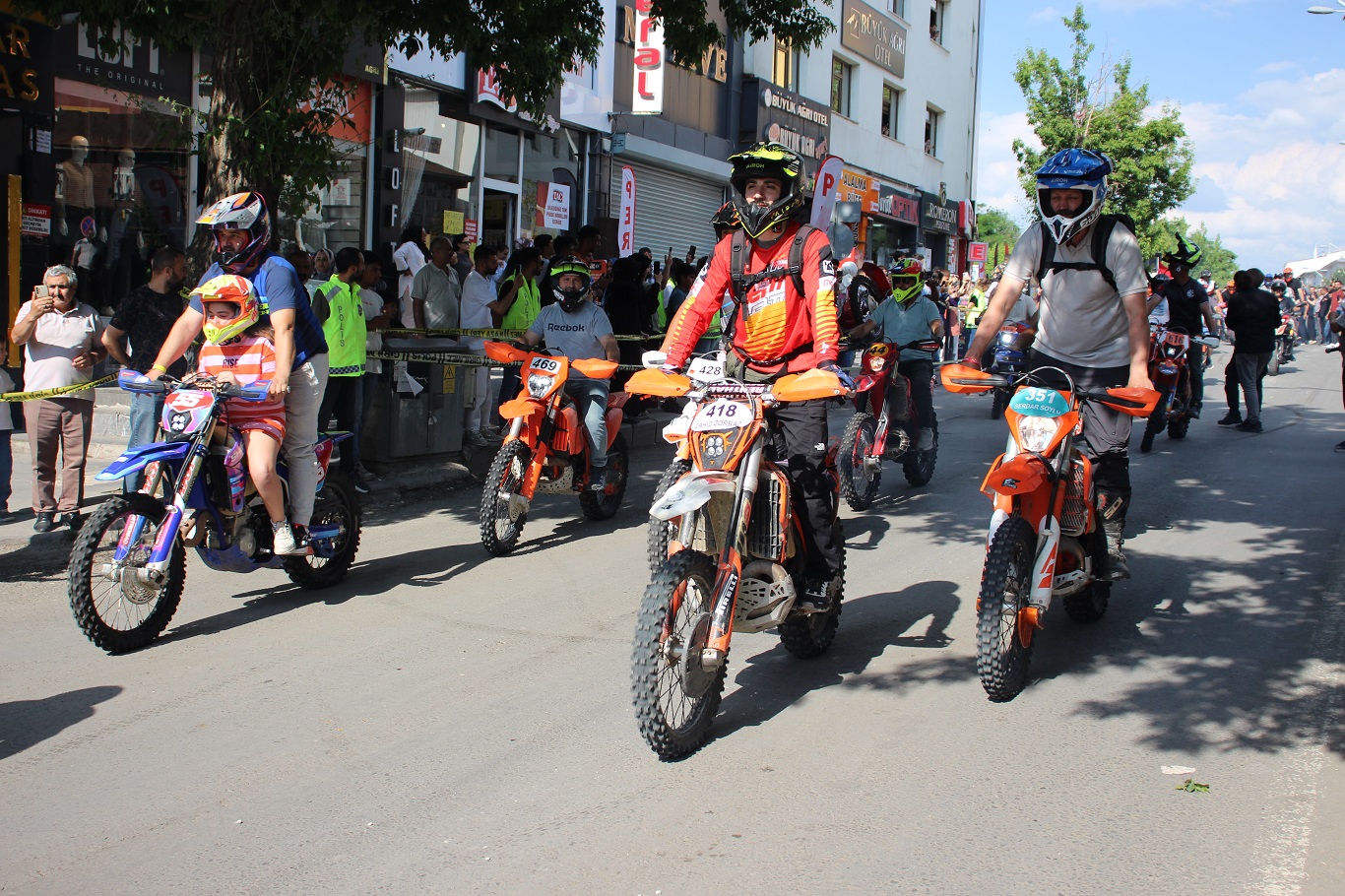 Ağrı'da Enduro ve ATV Şampiyonası coşkusu başladı