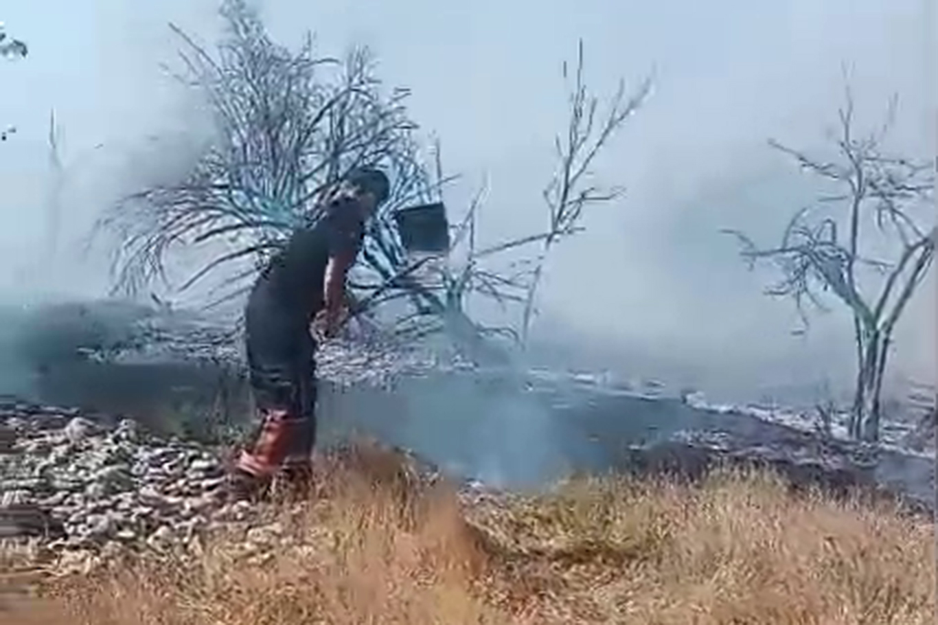 Malatya'da otluk ve bahçe yangını: Ekiplerin müdahalesi sürüyor