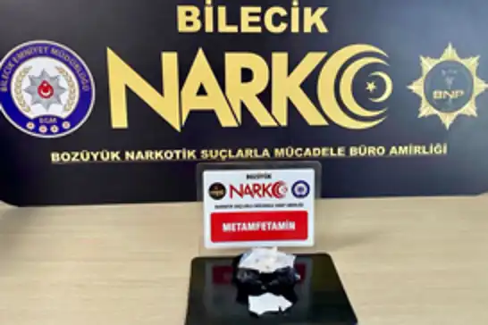 Bilecik'te uyuşturucu operasyonunda bir şüpheli gözaltına alındı