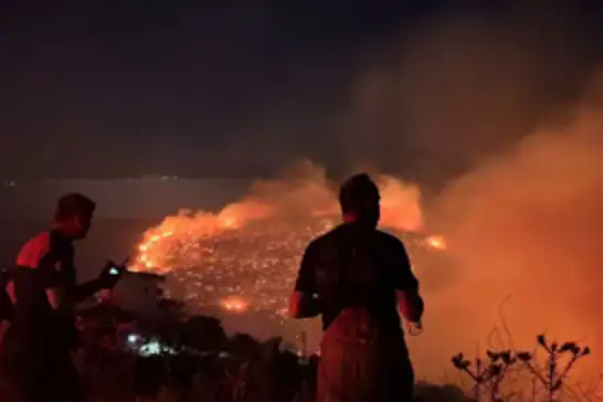 İzmir Bergama'da yangın alarmı: Alevler Kozak Yaylası'nı tehdit ediyor