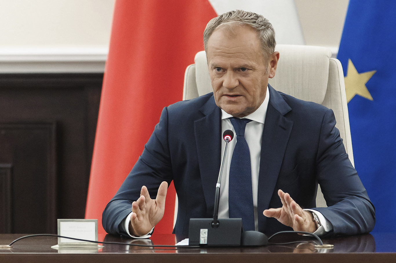 Tusk: Rusya'ya ait bir füze Polonya'nın hava sahasını ihlal etti