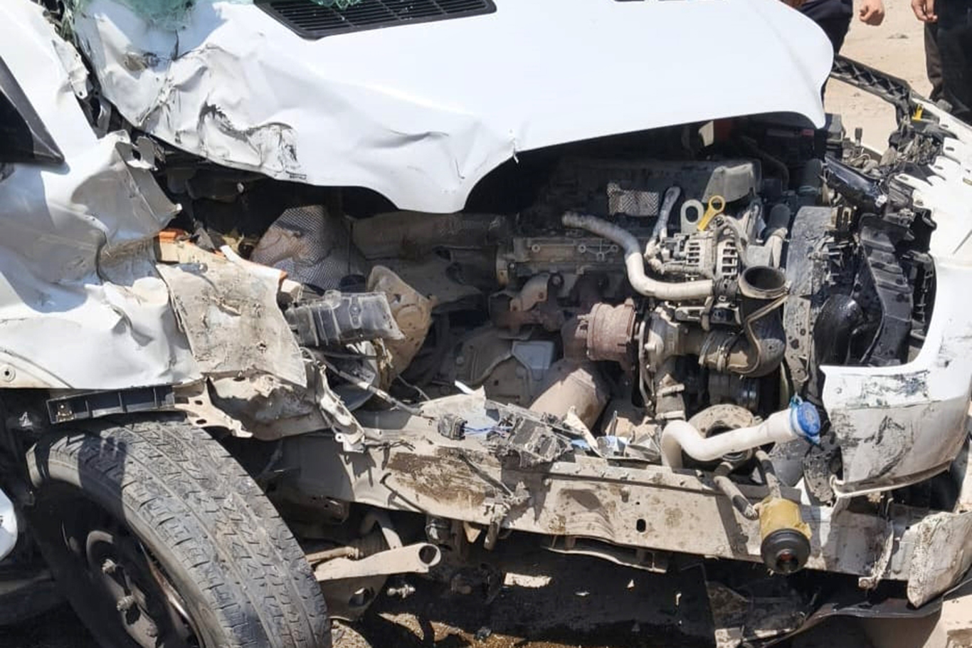 CİZRE’DE SIKIŞMALI TRAFİK KAZASINDA 1’İ ÇOCUK 4 YARALANDI