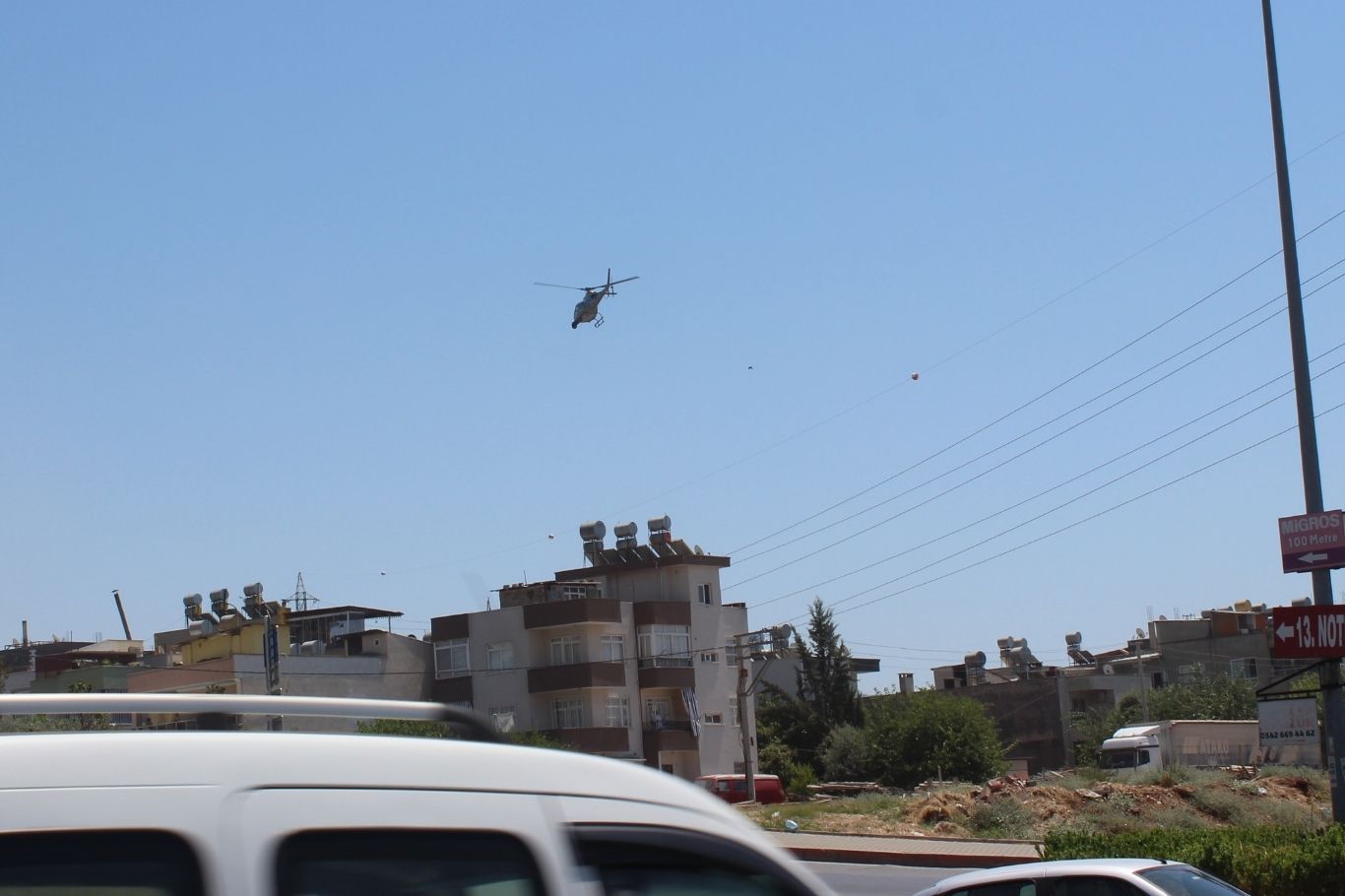 Mersin'deki Helikopter uçuşlarının nedeni belli oldu