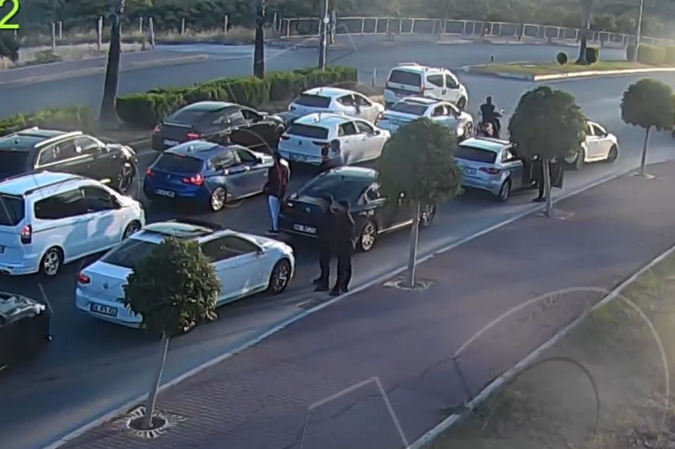 Mersin'de trafik güvenliğini tehlikeye düşüren düğün konvoyuna rekor ceza