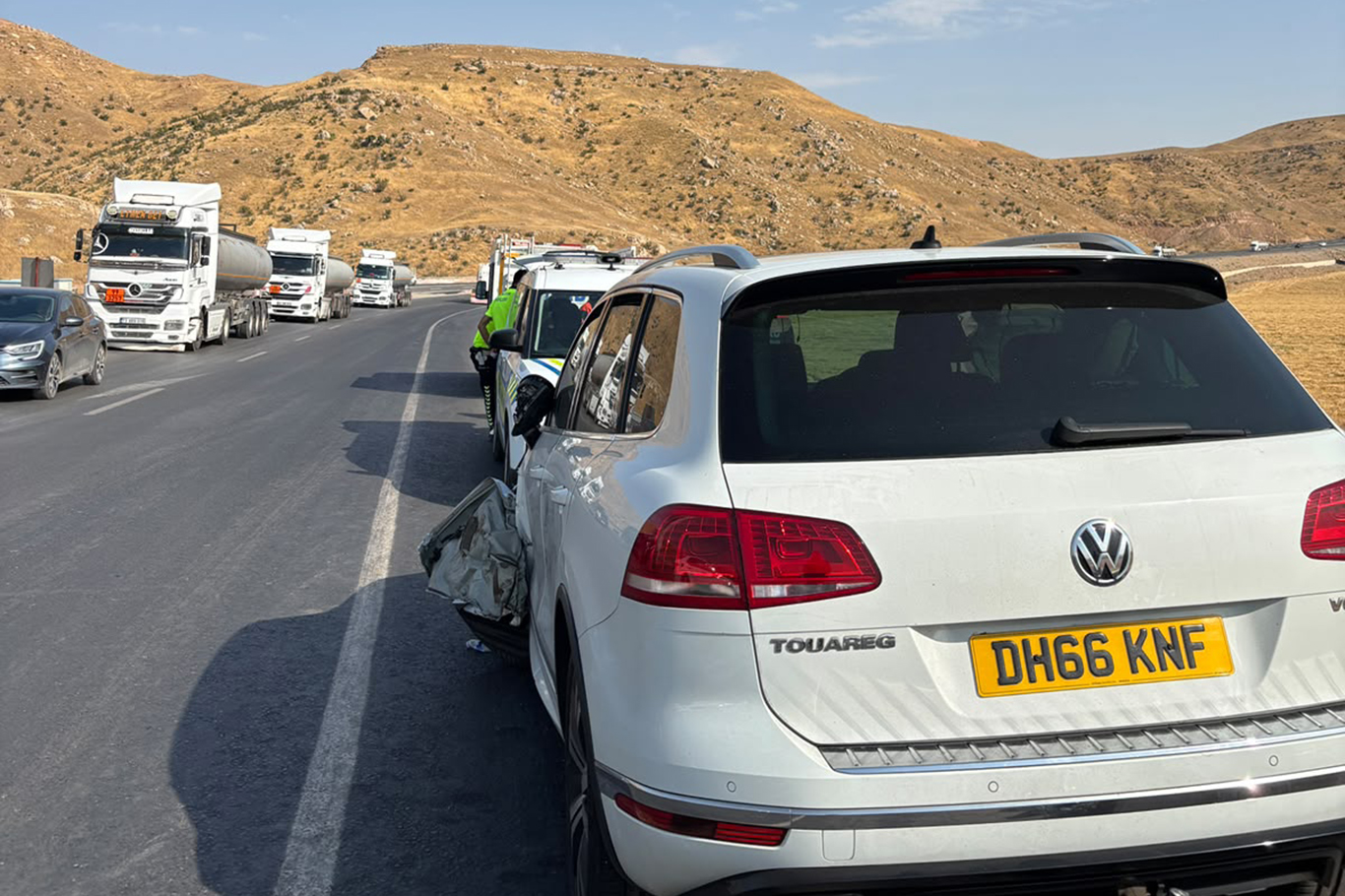 Cizre’de trafik kazası: 2 yaralı