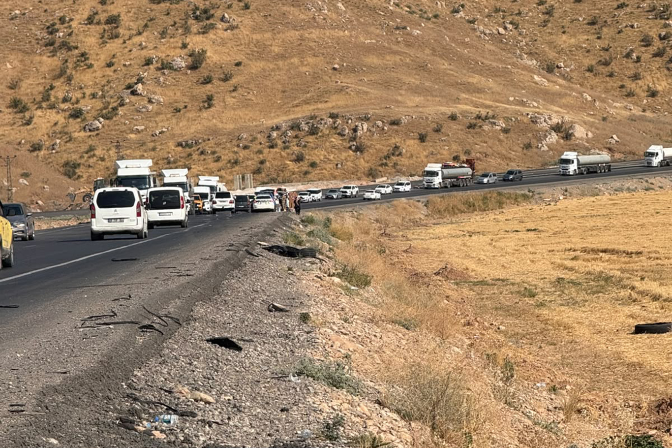 Cizre’de trafik kazası: 2 yaralı