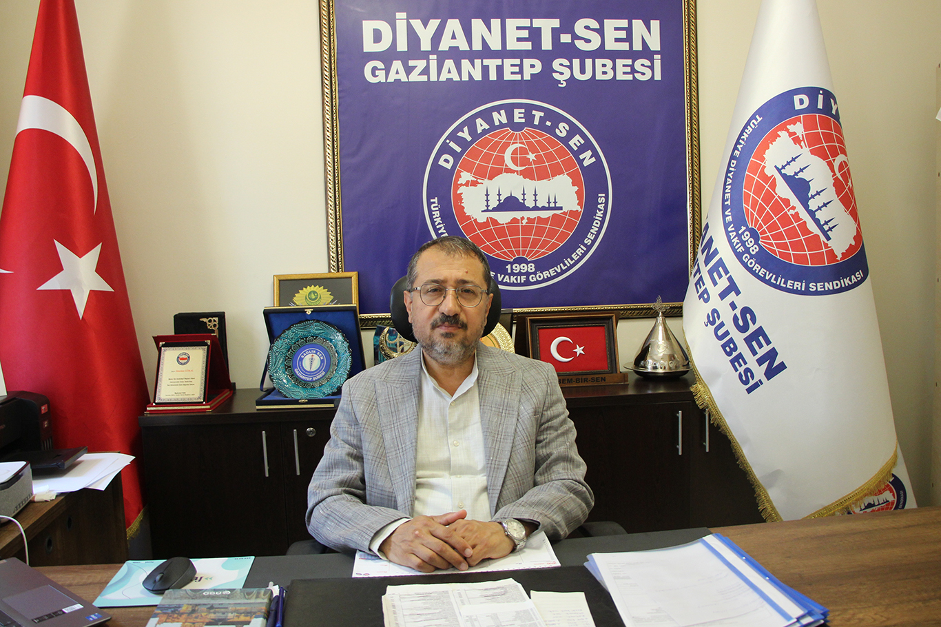 Diyanet-Sen Gaziantep Şube Başkanı Müslüm Göral