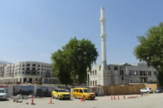 Söğütlü Camii için "kot" uyarısı: Camimiz çukurda kalıyor!