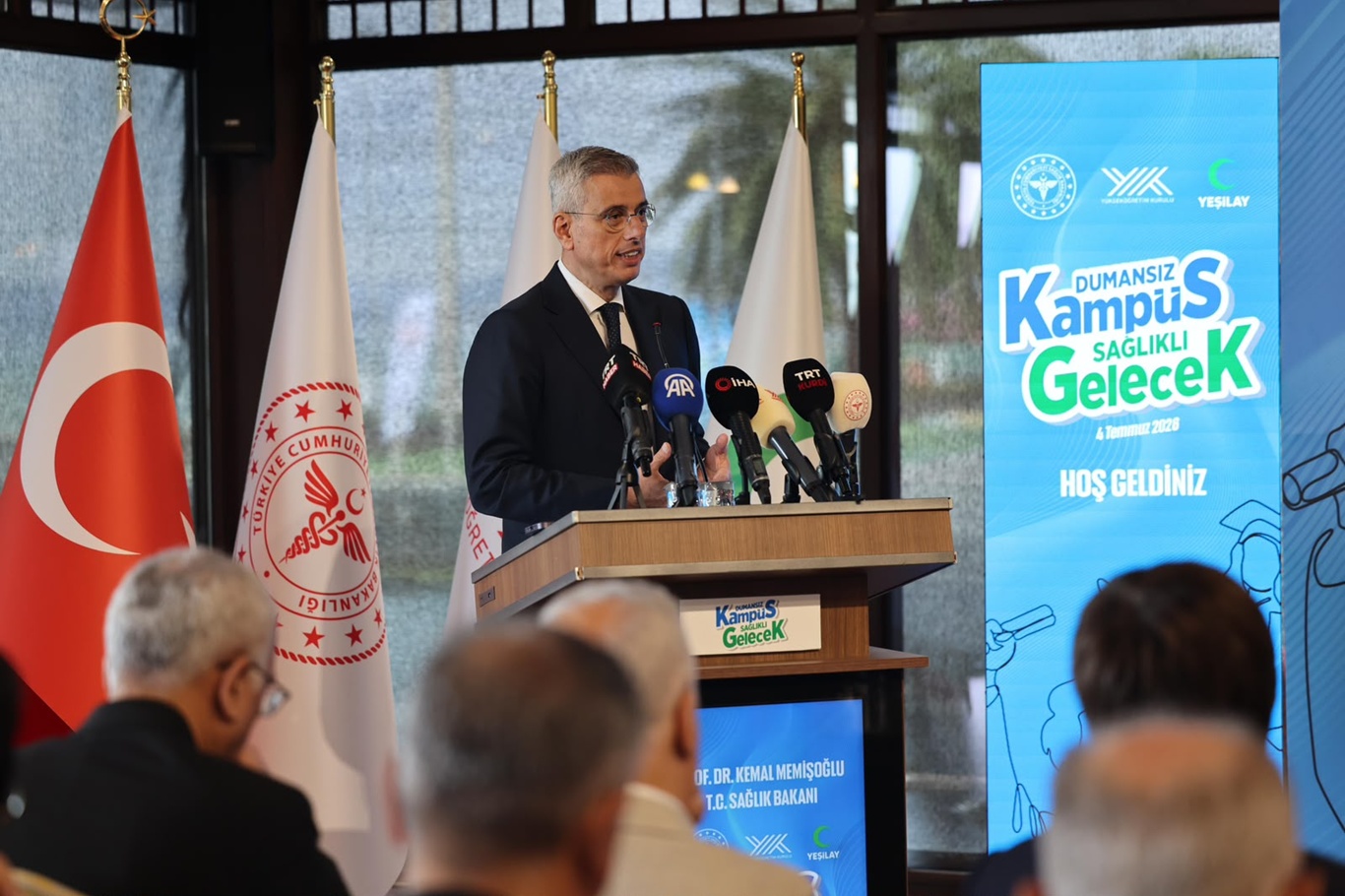 "Dumansız Kampüs, Sağlıklı Gelecek" projesi tanıtıldı