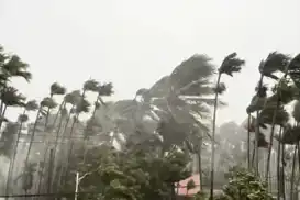 Thousands evacuated as powerful typhoon strikes China's Hainan province