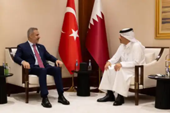 Bakan Fidan Katar Dışişleri Bakanı Al Sani ile görüştü