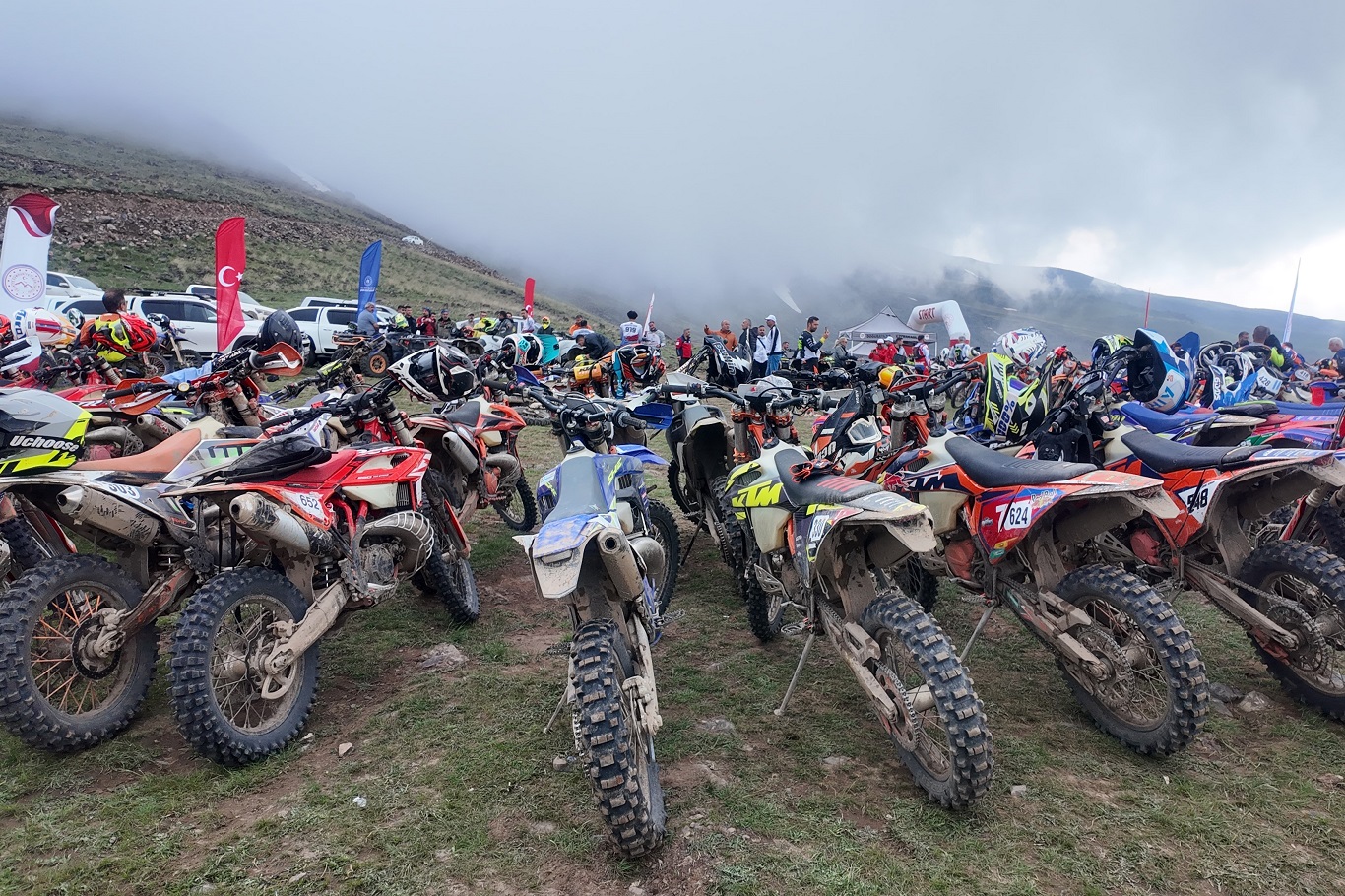 Ağrı Dağı ve Tendürek’te Türkiye Enduro ve ATV Şampiyonası'nda büyük heyecan
