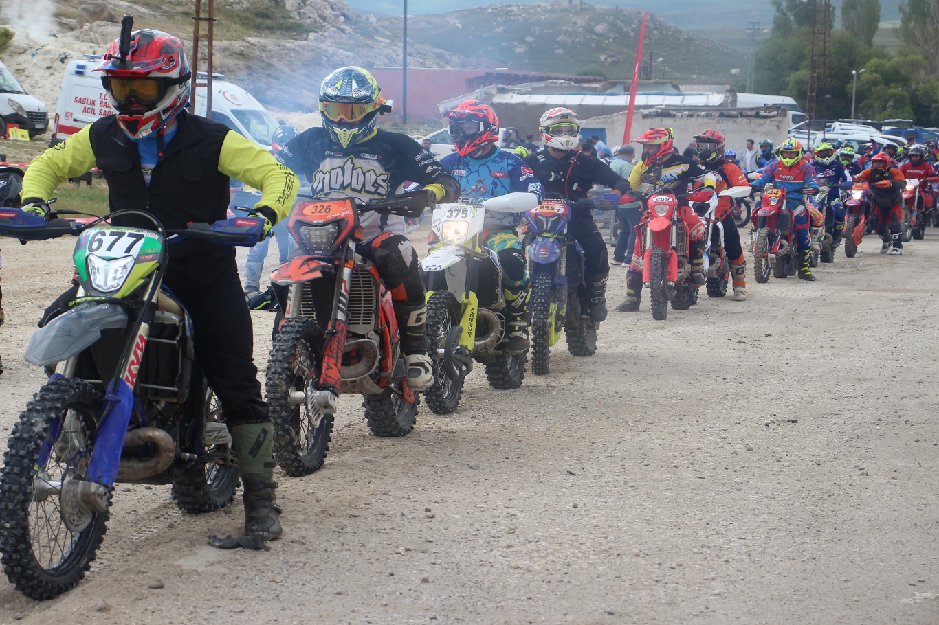 Ağrı Dağı ve Tendürek’te Türkiye Enduro ve ATV Şampiyonası'nda büyük heyecan