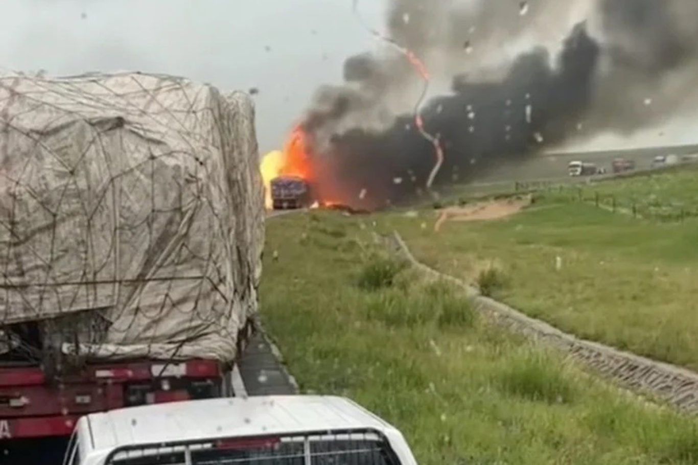 Two dead and four injured after truck explosion in China’s Inner Mongolia