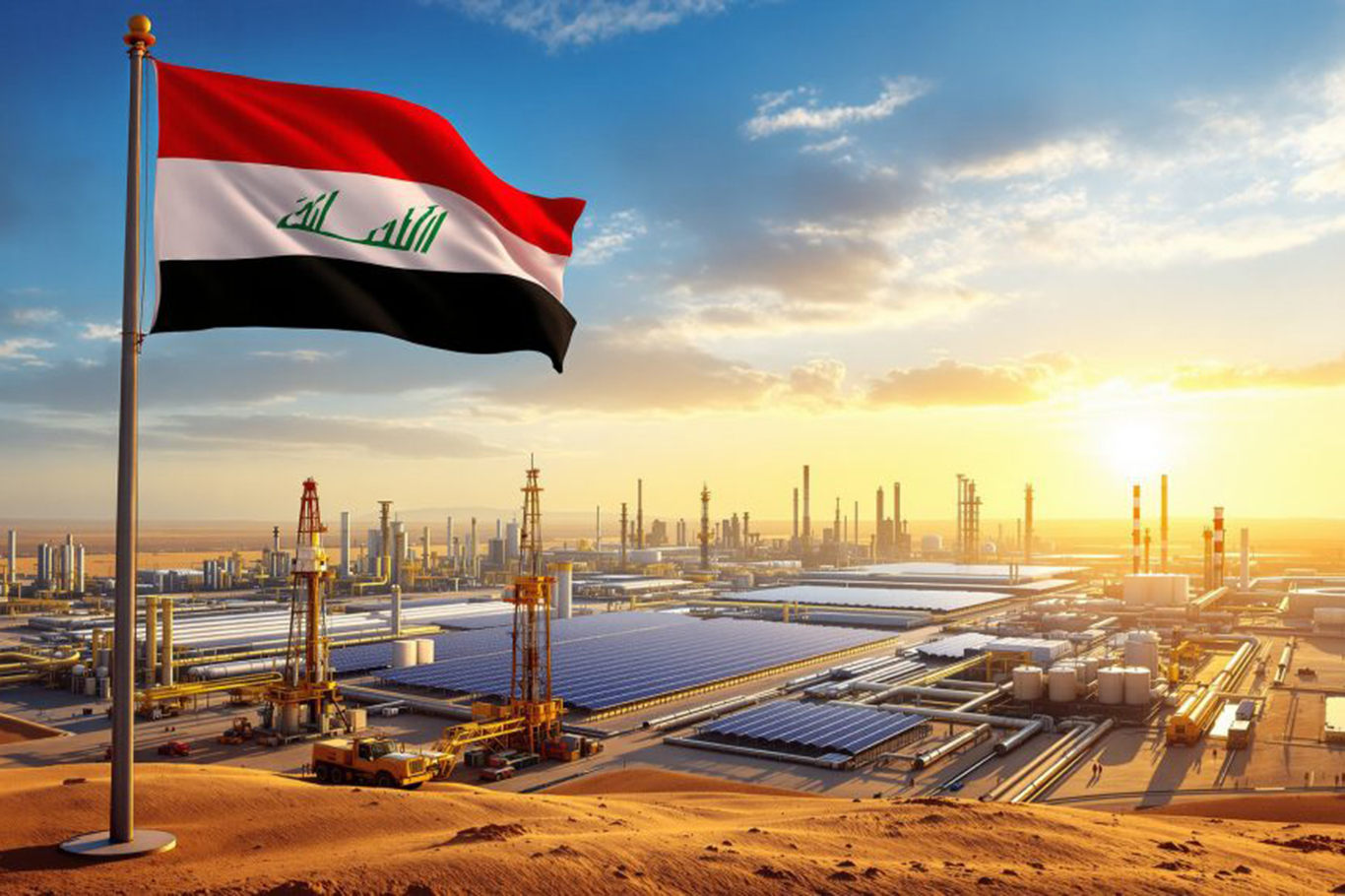 العراق يوسع اتفاقه النفطي مع الصين ويقر زيادة الإنتاج بـ25 ألف برميل يوميًا