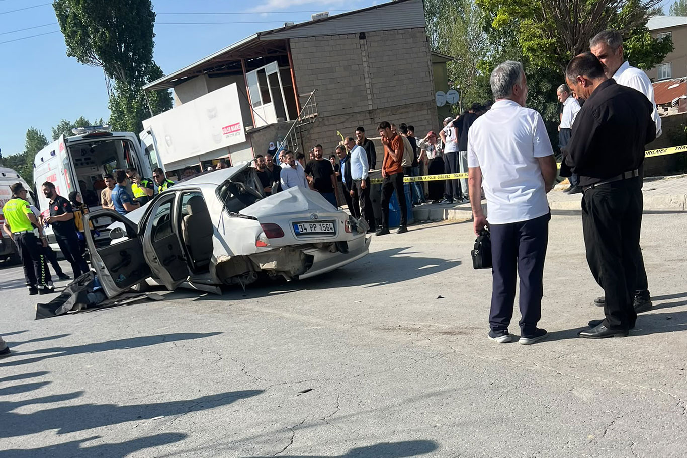 Van’da feci kaza 1 ölü, 4 yaralı