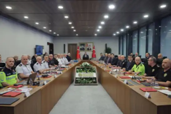 İçişleri Bakanlığında NATO Zirvesi öncesi alınan güvenlik tedbirleri ele alındı