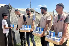 Orphans Foundation delivers sacrificial meat to besieged Gaza despite blockade