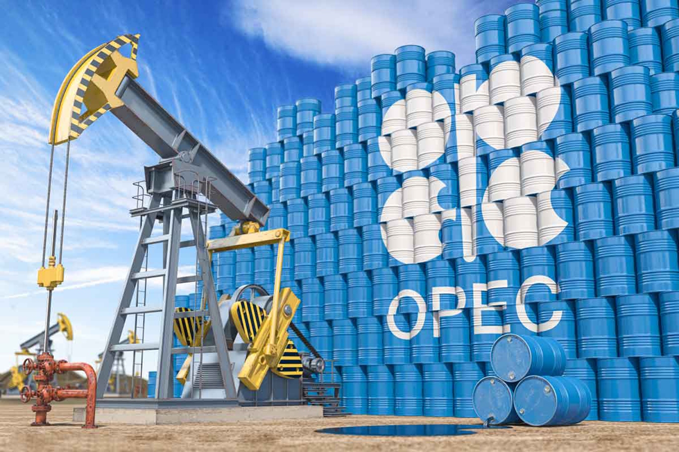 Oil prices fall after OPEC+ agrees to raise August output targets