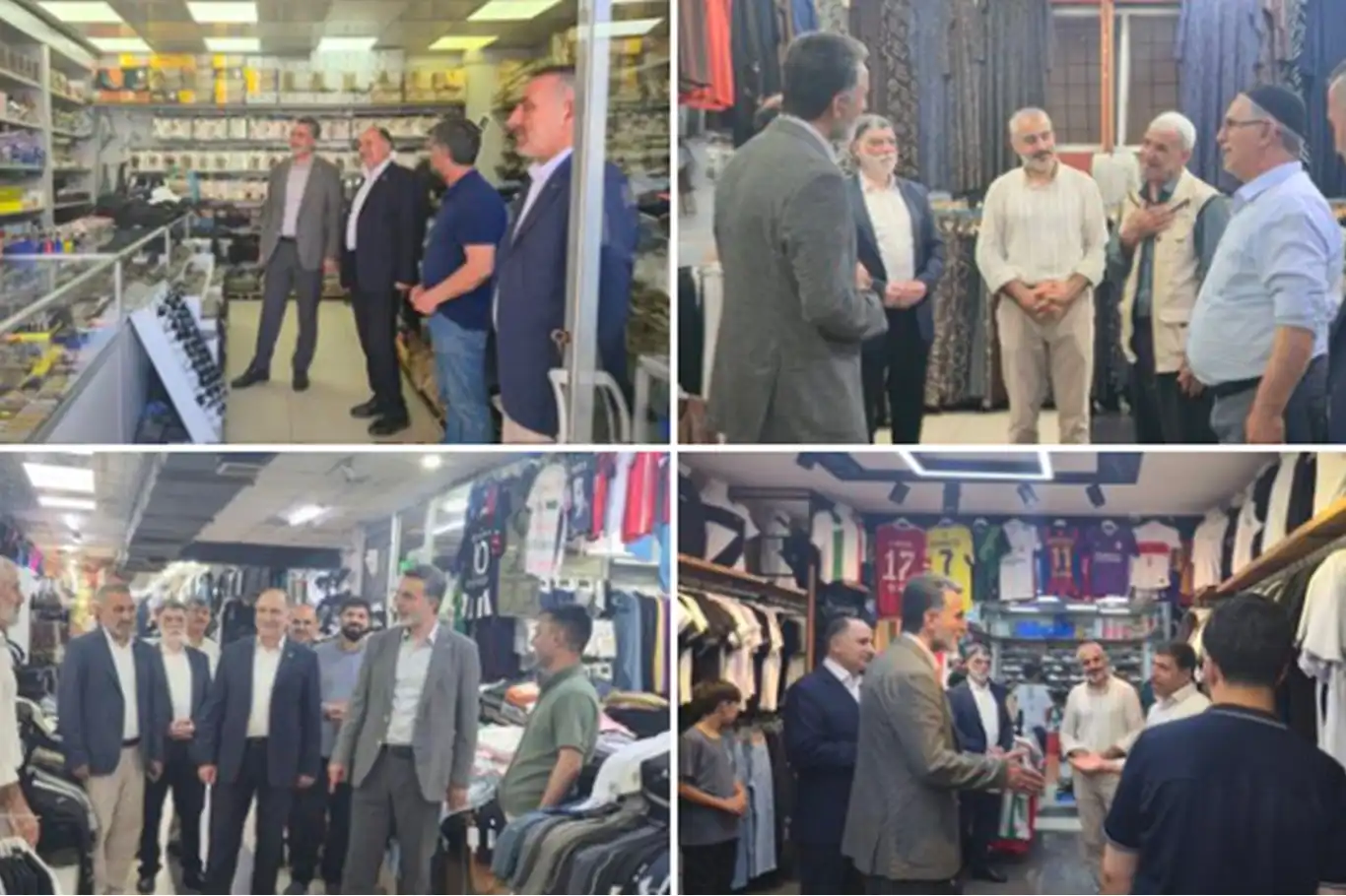 HÜDA PAR Genel Başkan Yardımcısı Emiroğlu’ndan Bingöl esnafına ziyaret
