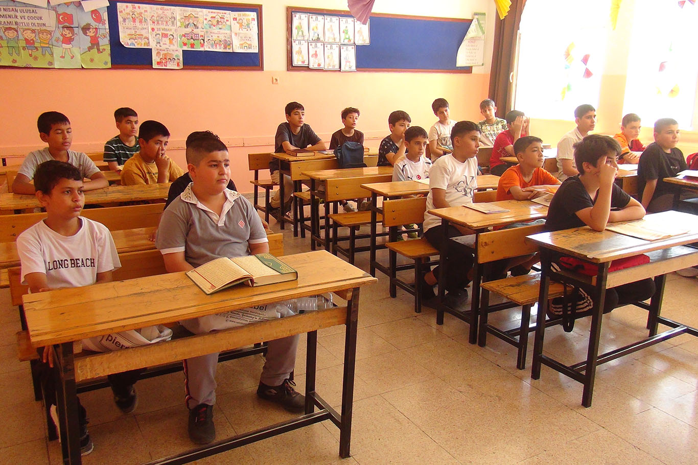 Gaziantep Peygamber Sevdalılarının yaz okulu çocukların neşesi oldu