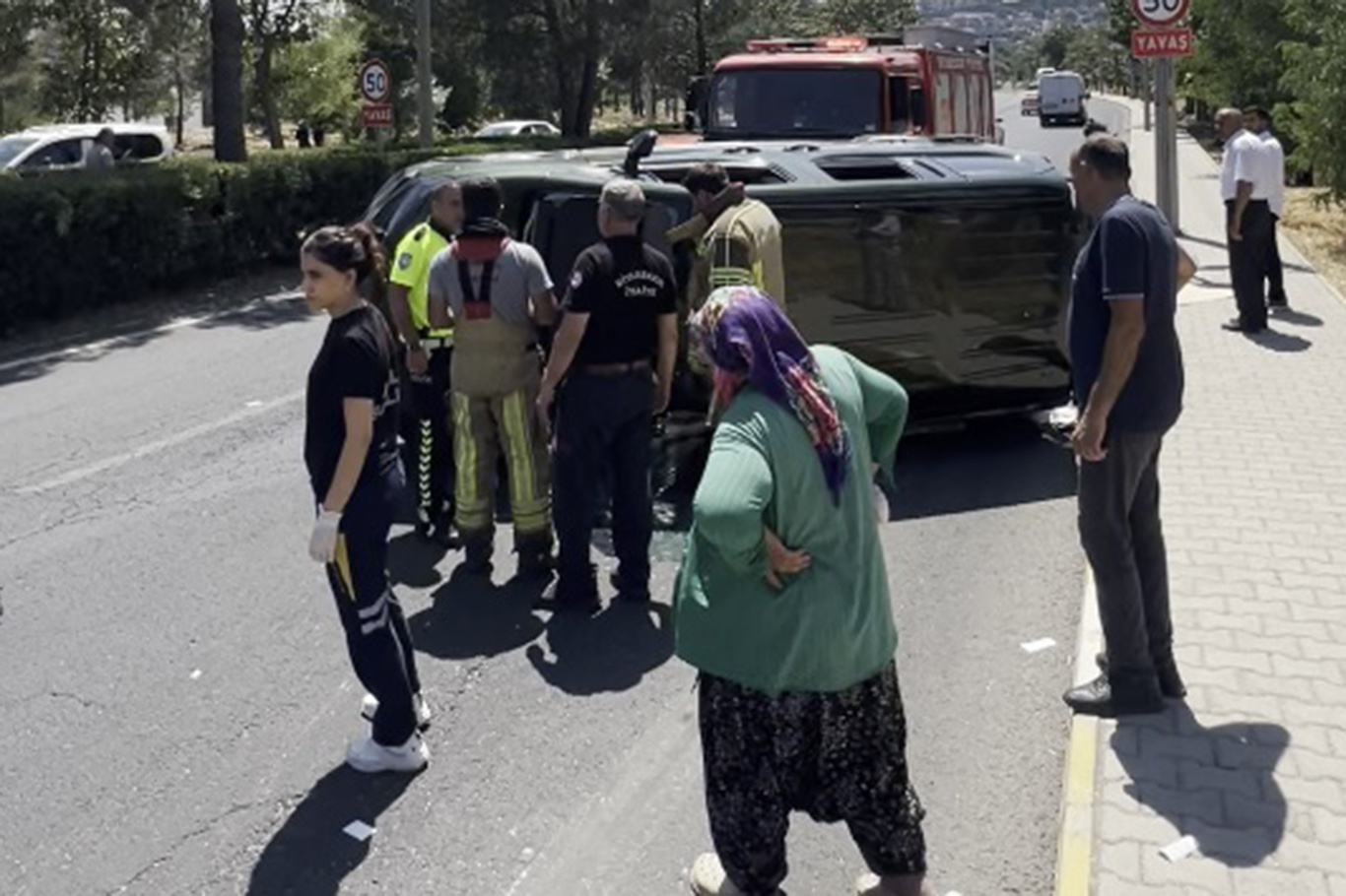 Dicle Üniversitesinde kaza: 1'i ağır 3 yaralı