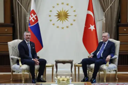 أردوغان يبحث مع رئيس سلوفاكيا العلاقات الثنائية على هامش قمة الناتو