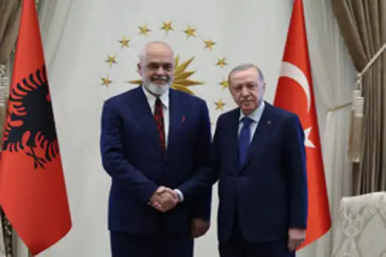 Erdoğan, Albanian PM Rama discuss defence cooperation and regional issues at NATO summit