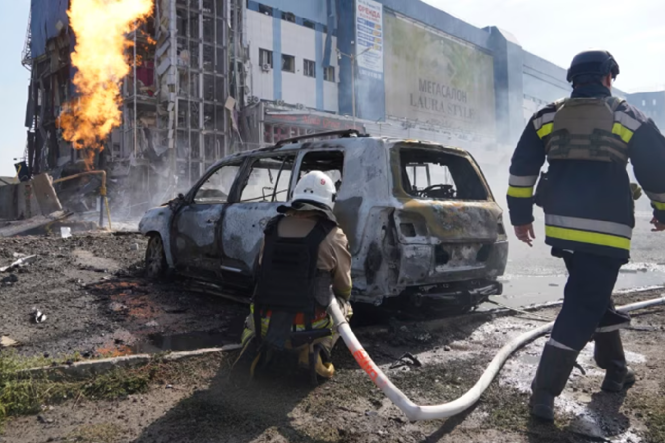 At least 9 killed, dozens injured in Russian missile attack on Kyiv