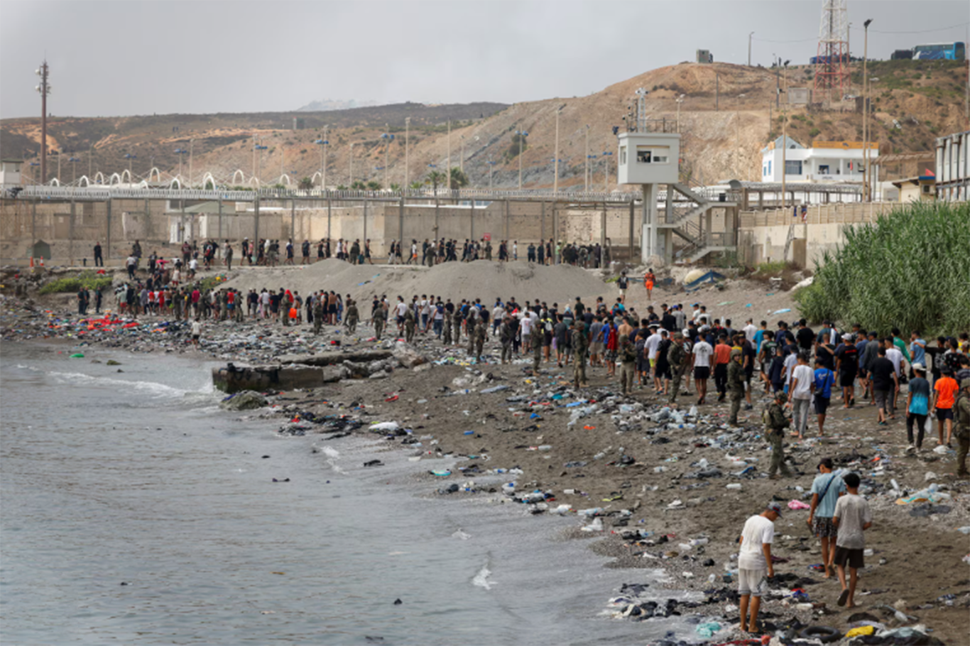 Mass migrant influx into Ceuta revives Spain-Morocco diplomatic tensions