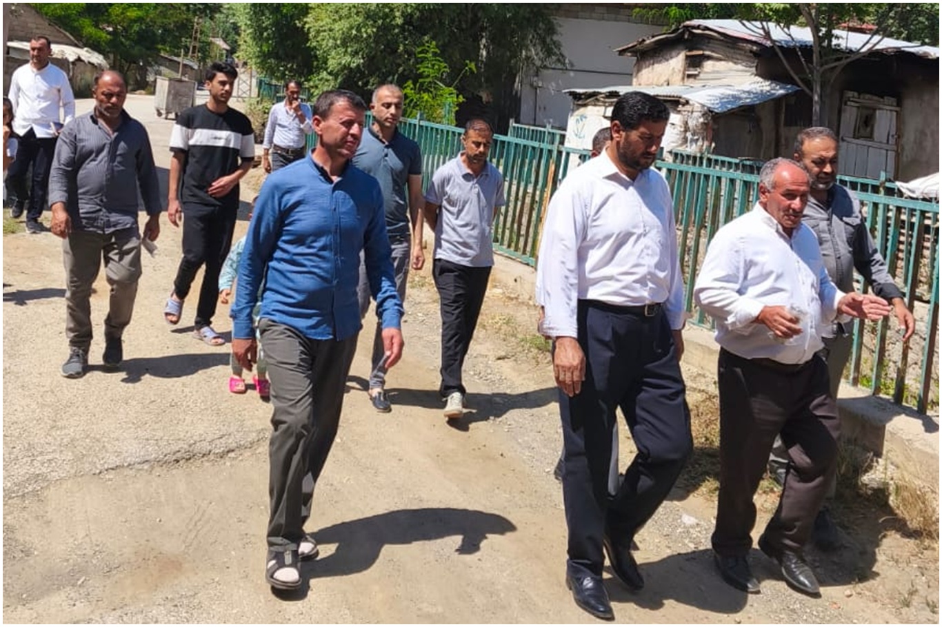 HÜDA PAR Muş İl Başkanlığından mahalle sorunlarına maskeli tepki