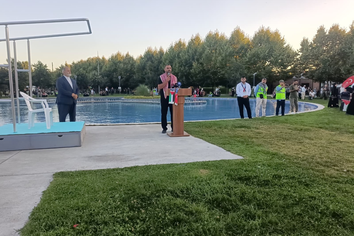 Filistin Konvoyu Sakarya'da coşkuyla karşılandı