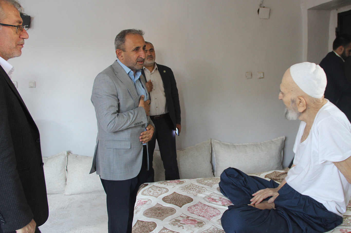 ŞIRNAK'TA BÖLGENİN KANAAT ÖNDERİ ŞEYH TAHİR YAŞAMINI YİTİRDİ 
