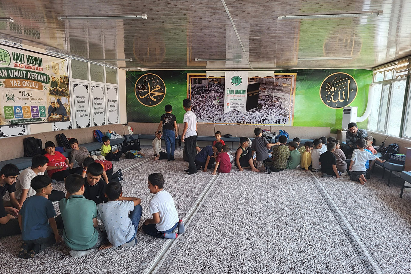 Van Umut Kervanı Yaz Okulu yoğun ilgi görüyor