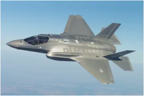 تحطم مقاتلة أمريكية من طراز F-35B في ولاية كاليفورنيا