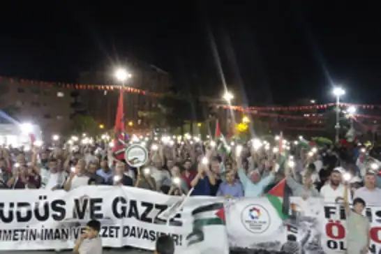 Uluslararası Filistin Konvoyu Mardin’de: "Filistin Konvoyu’nun yükü maddi yardımlardan çok daha ağırdır"