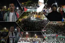 چالاکوانانی بیانی بەشداری کاروانی فەلەستین: بەردەوام دەبین لە هۆشیارکردنەوەی خەڵک لە دۆزی فەلەستین