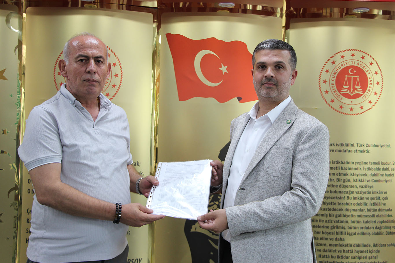 HÜDA PAR Gaziantep İl Başkanı Kaya mazbatasını alarak göreve başladı