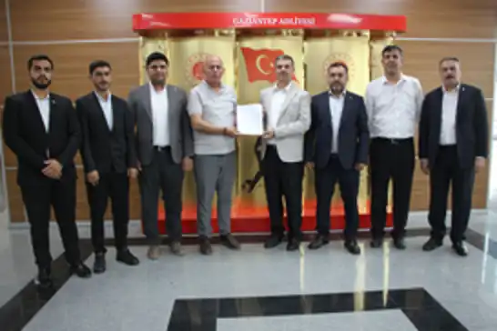 HÜDA PAR Gaziantep İl Başkanı Kaya mazbatasını alarak göreve başladı