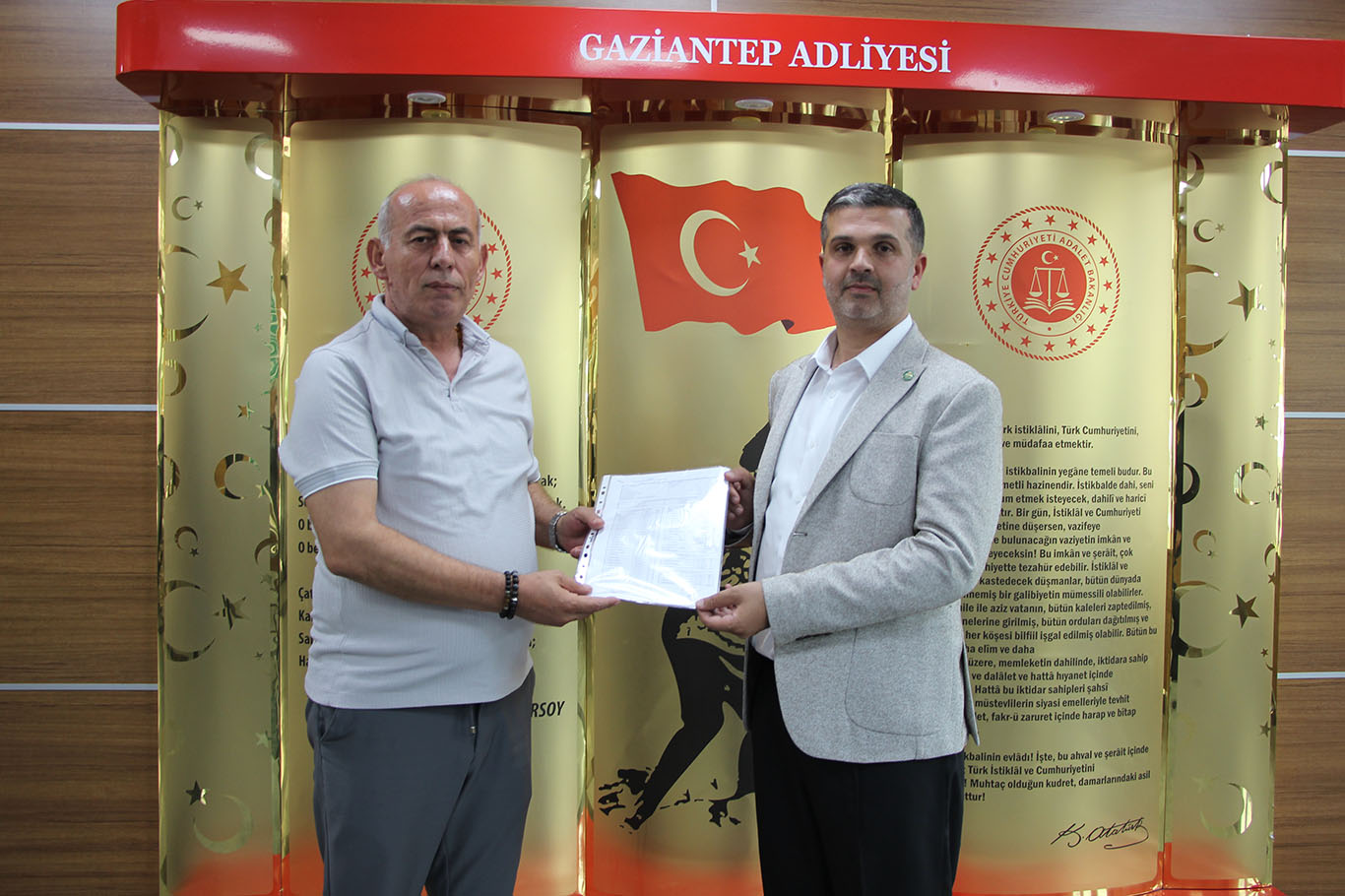 HÜDA PAR Gaziantep İl Başkanı Kaya mazbatasını alarak göreve başladı