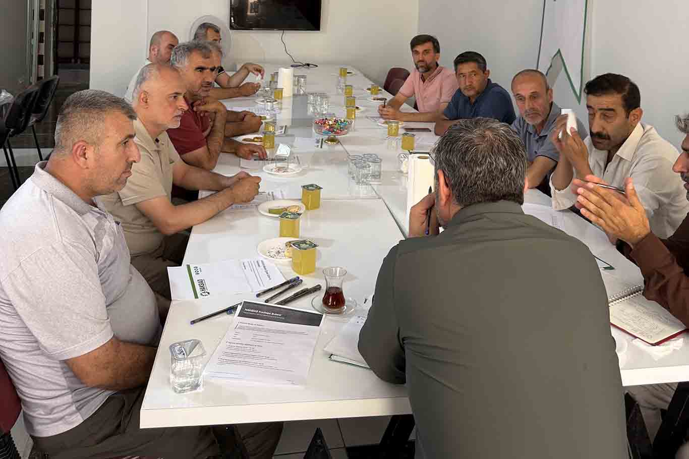HAKSİAD Mardin Şubesi yönetim kurulu istişare toplantısını gerçekleştirdi