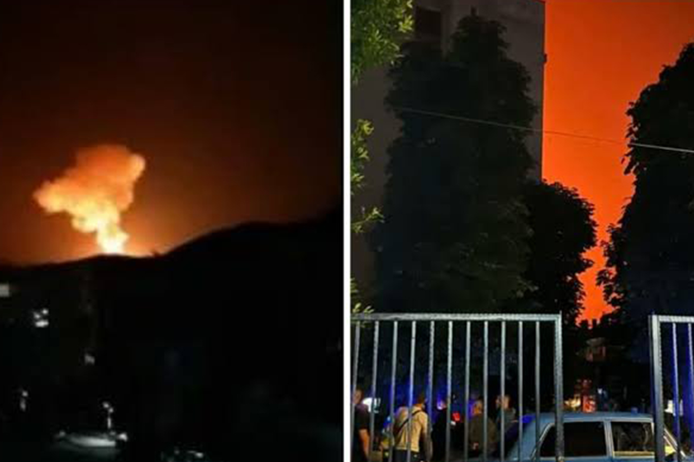 Bulgaristan'da askeri fabrikanın mühimmat deposunda yangın 