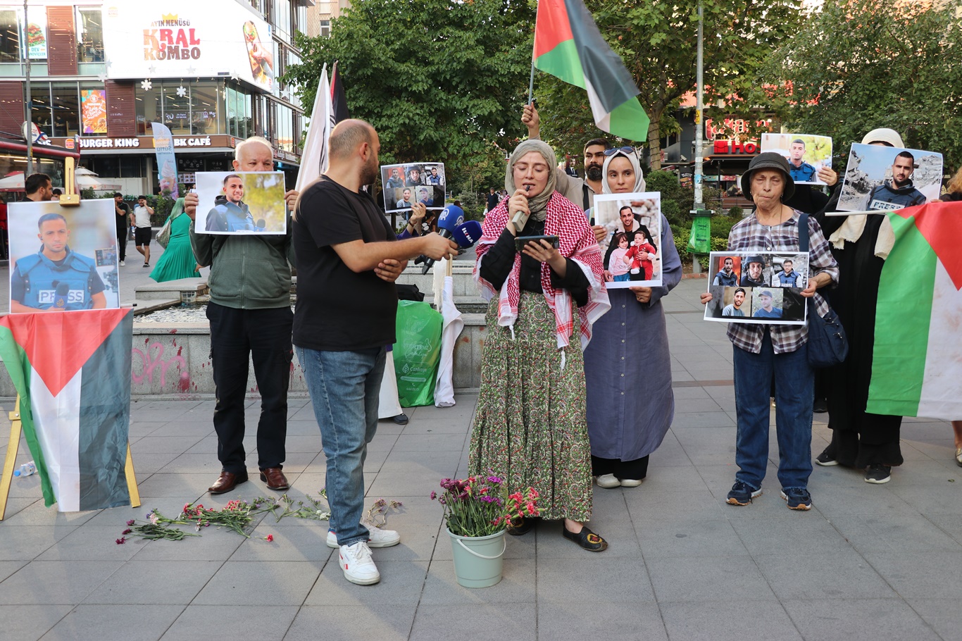 Ankara’da Enes Şerif anması: Gazze’nin sesi kısılamaz