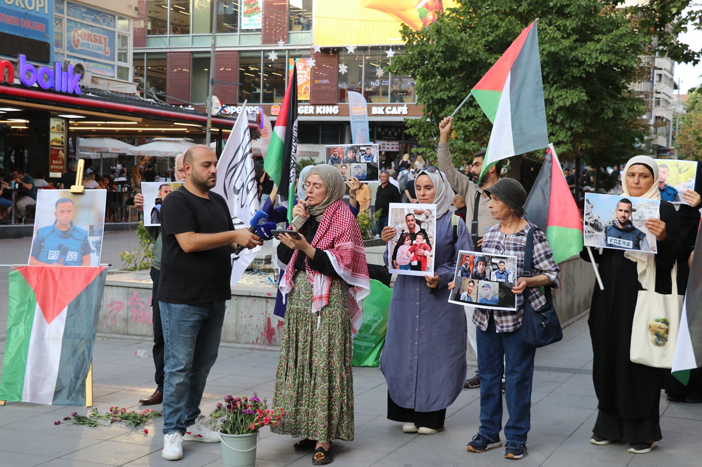 Ankara’da Enes Şerif anması: Gazze’nin sesi kısılamaz